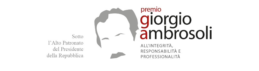 Locandina Premio Giorgio Ambrosoli